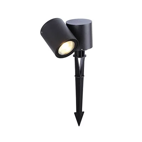 Projecteur extérieur LED Topaze - Noir - 6W - 3000K - 36°