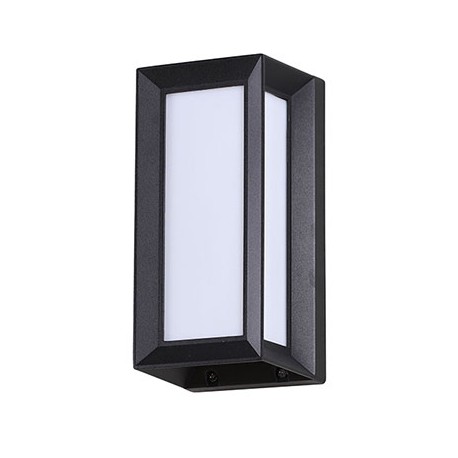 Applique extérieure Ugolin - Noir - 10W - 3000K - 180°