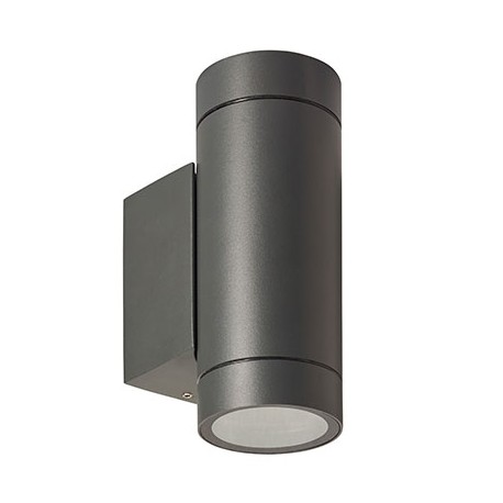 Applique extérieure Axo - GU10 - Noir - 2x6W - 3000K - 36°