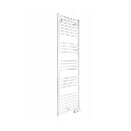 Sèche-serviettes Banga Raccord Central - Vertical - 1183W - 36 tubes - Blanc - Eau Chaude