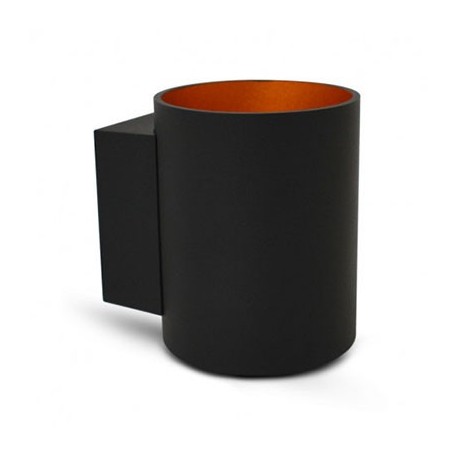 Applique murale LED Miidex - Noir Doré - G9 - 1x5W MAX - Sans ampoule