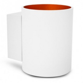 Applique murale LED Miidex - Blanc Doré - G9 - 1x5W MAX - Sans ampoule