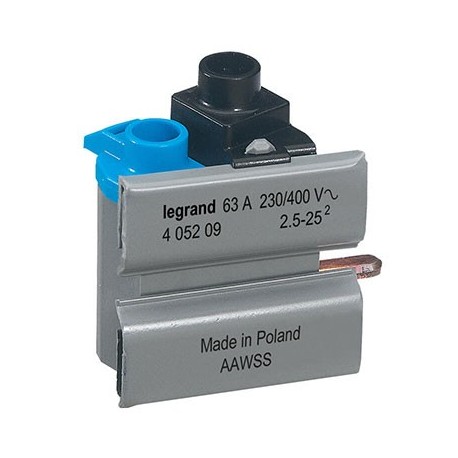 Kit de 10 bornes de connexion pour interrupteur différentiel - 63A - 2 modules