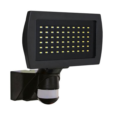Projecteur LED Luxomat avec détecteur de mouvement - FL2 - 230 - Noir