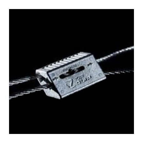 Kit 100M de câbles de suspension Zip Clip + 50 verrous - Charge max 15kg