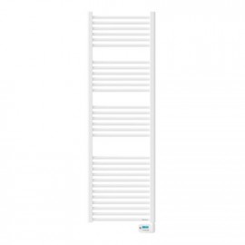 Sèche serviettes électrique SSC 3 étoiles œil - Fluide caloporteur - 500W - Blanc satin