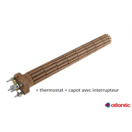 Kit électrique pour Conforto Verticaux sur socle  200L - 2400W - Tous courants