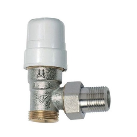 Corps thermostatique - Equerre - Mâle - 15 x 21 - Ø1/2
