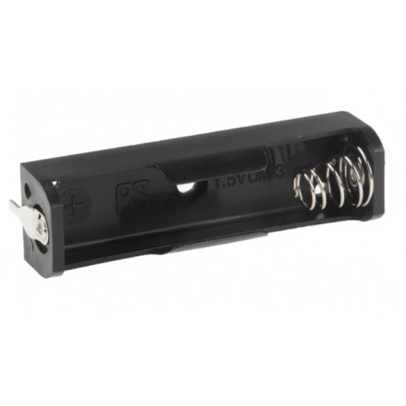 Porte-pile 1 x RS PRO - AA - Raccordement Circuits imprimés