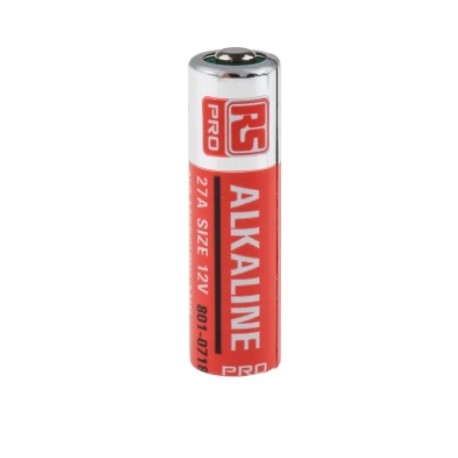 Pile RS PRO A27 - Alcaline - 12V - 25mAh