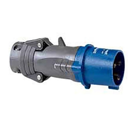 Fiche mobile mâle droite Legrand - 2P+T - 200/250 V - 16A - IP 44