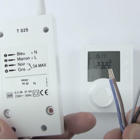 6053007 - Thermostat Delta Dore Tybox 137 - Programmable & Radio