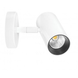 Spot sur patère Elma - ARIC- 7.5W - 4000K - mural ou plafond - orientable - blanc