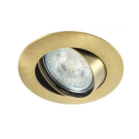 Spot encastré Aric - LUNAR-230 CX - 230V - 50W - GU10 - basculant - sans lampe - Bronze
