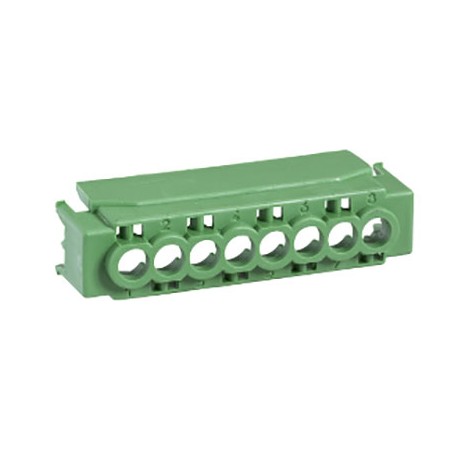 Capot Schneider Electric pour bornier Kaedra IP2 - 8 trous - Vert - x5