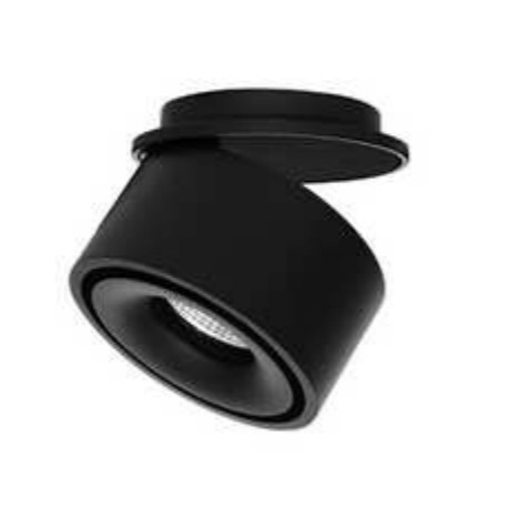 Spot semi encastré Indigo CLIC RX MINI - 8W - 3000K - Orientable - Dimmable - Noir mat
