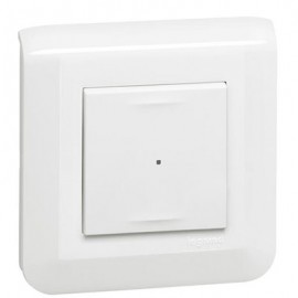 Interrupteur filaire connecté Legrand variateur pour installation connectée Mosaic with Netatmo - avec neutre - Blanc