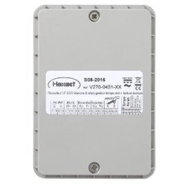 Récepteur HF Aiphone HERECEPT 868Mhz - Système Vigik HEXACT - 2 relais - Antenne intégrée