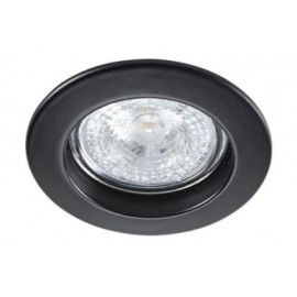 Spot encastré fixe Fixo 230 - GU10 - 50W - Rond - Aluminium noir - Sans ampoule