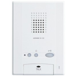 Poste audio mains-libres Aiphone - pour gamme GT - 3 boutons de commande - en saillie - ABS - Blanc