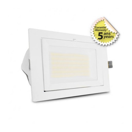 Spot LED CCT Vision EL - 32/38W - 4200LM - Orientable - Rectangulaire - Blanc