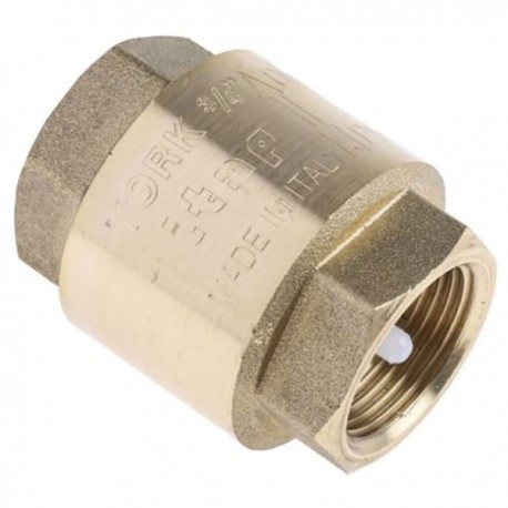 Clapet anti-retour à ressort RS Pro - BSPP 3/4" - Laiton