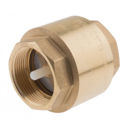 Clapet anti-retour à ressort RS Pro - BSPP 1-1/2" - Laiton