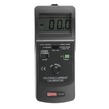 Calibrateur de courant et de tension RS Pro - 199.9mVcc - 24mA - Portable