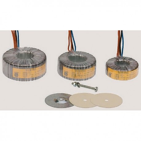Transformateur torique RS Pro 50VA - Primaire 230Vca - Secondaire 11.8Vca - 1 sortie