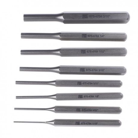 Jeu de chasse-goupilles RS Pro - 4" - 8 pièces