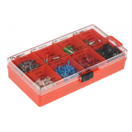 Kit de cosses à sertir RS Pro - Pour fil de 0,5 à 10 mm² - Code couleur français