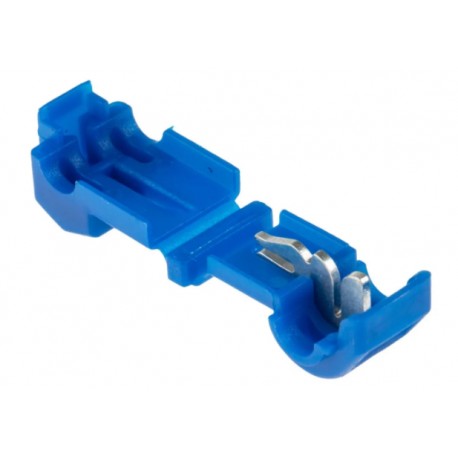 connecteur filaire bout à bout RS Pro - Raccord en T - 18/14 AWG - Isolé - Bleu