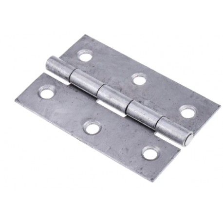 Lot de 2 charnières crosses RS Pro - Acier - 75 x 49 x 1.4mm
