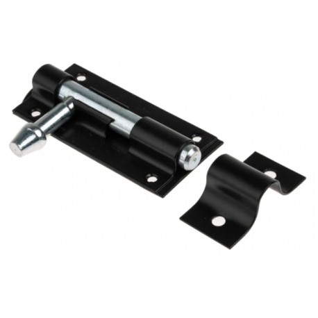 Loquet de portes coulissant RS Pro - Acier epoxy - Noir