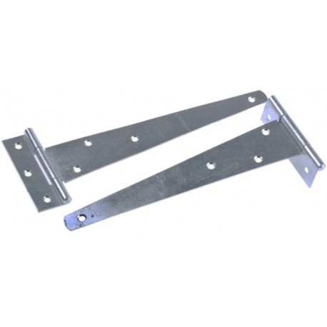 Lot de 2 charnières en T RS Pro - Battant libre - Acier galvanisé - L.254mm