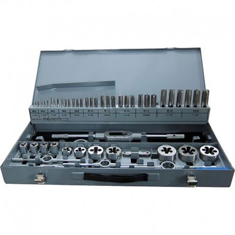 Jeu de tarauds et filières RS Pro - HSS - 54 pièces