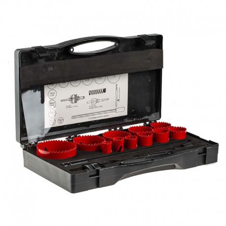 Jeu de scies cloches RS Pro - Bimétal - 19 → 76mm - 15 pièces
