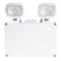 Eclairage de secours à LED RS Pro - 2x7,5 W - 3500K - IP65 - Autonomie 3h