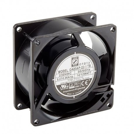 Ventilateur axial RS Pro - 230V ca - 12W - 3000tr/min - 36dB(A)