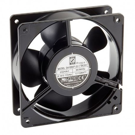 Ventilateur axial RS Pro - 230V ca - 11W - 2300tr/min - 35dB(A)