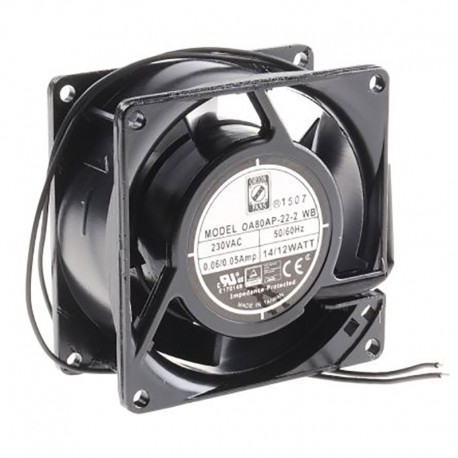Ventilateur axial RS Pro - 230V ca - 12W - 2300tr/min - 32dB(A)