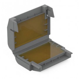 Pack Gelbox et 3 bornes pour boîte de dérivation Wago - Séries 221/2273 - 2 Conducteurs - Taille 2