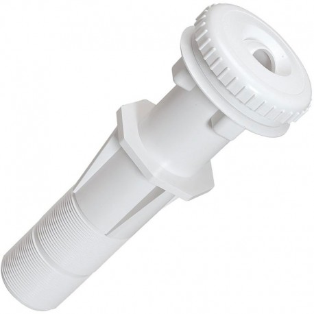 Traversée de paroi piscine TP-260 BWT - Béton - Blanc - Jet orientable