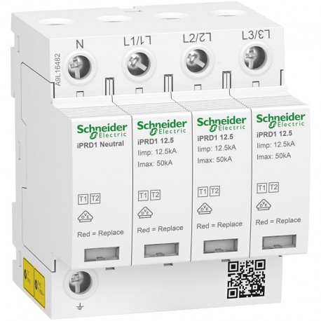Parafoudre Acti9 Schneider Electric - 12,5 r - 3 P+N - iPRD1