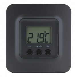 Thermostat d'ambiance Tybox 5101 Delta Dore - Sans fil - Noir