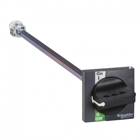 Commande rotative frontale Schneider Electric - Pour interrupteur sectionneur INS/INV - 40 à 160 - Noir