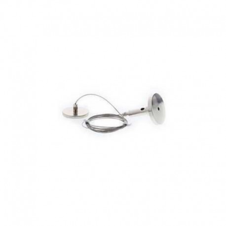 Base + filin de suspension - luminaire Indigo Moon - Longueur 2 mètres