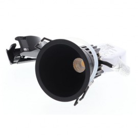 Spot noir encastré SWEET RD Indigo - 4000K - 430Lm - 8W - Ø68