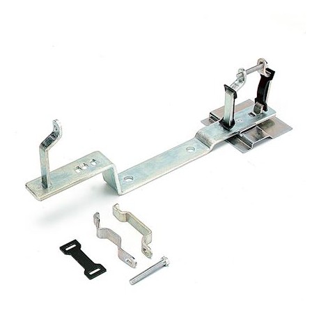Fixation murale Comap - pour collecteur synthétique - Acier galvanisé