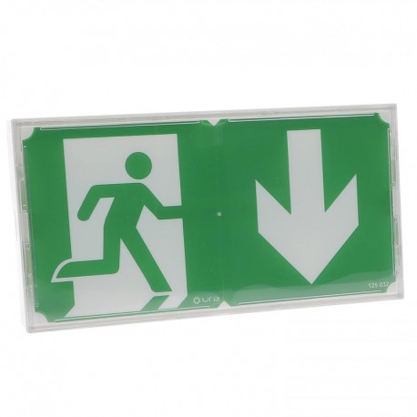 Bloc d'évacuation BAES Uraone LED URA - Evacuation - 45lm/1h - IP42